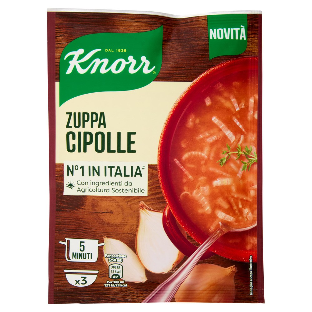Zuppa Di Cipolle In Busta Da Agricoltura Sostenibile Knorr - Foto 1
