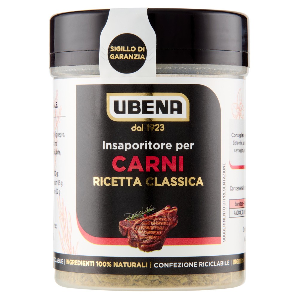 Insaporitore Per Carni Ricetta Classica Con Spezie, Aromi E Sale Ubena - Foto 1