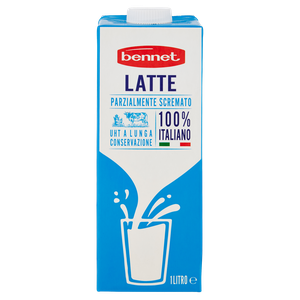 Latte Parzialmente Scremato Uht Bennet - Foto 1
