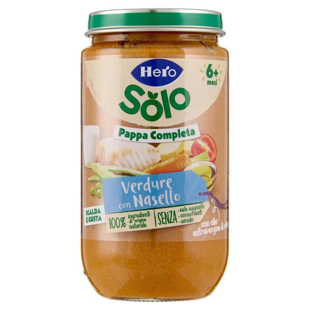 Pappa Completa Verdure Con Nasello Hero Solo - Foto 1