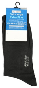 Calze Lunghe Uomo 44/46 Antracite Maglia Liscia Delinea - Foto 2