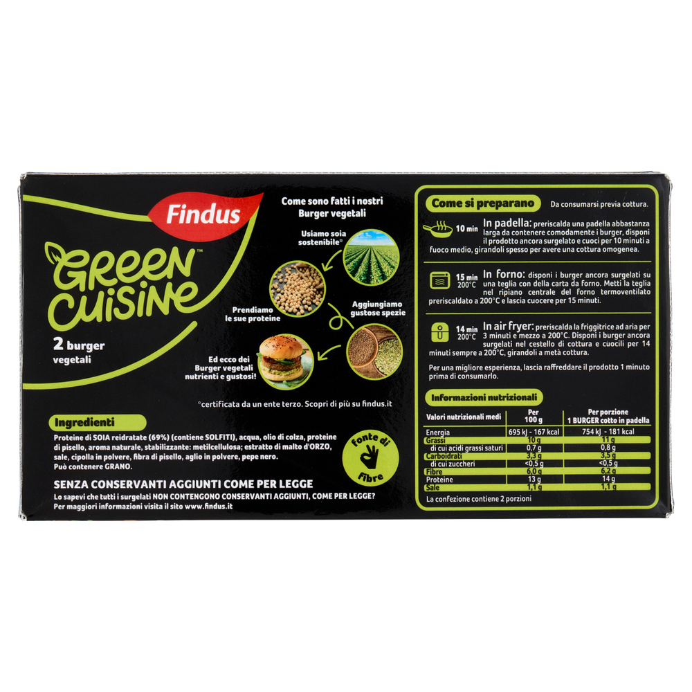 2 Burger Vegetali Findus - Foto 3