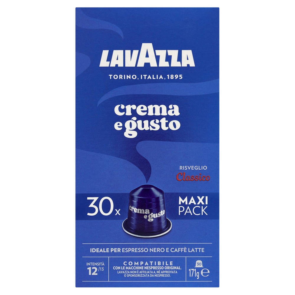 Capsule Caffè Crema E Gusto Compatibili Nespresso 30pz Lavazza - Foto 1