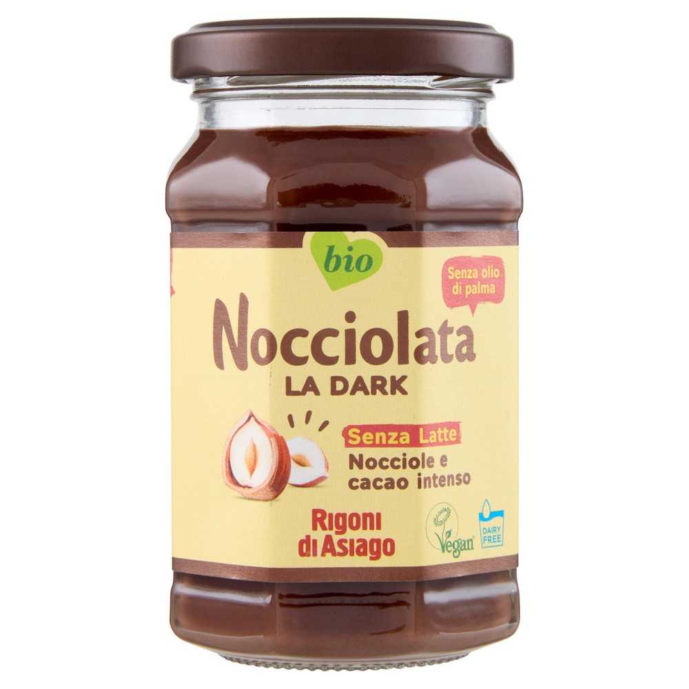 Crema Spalmabile Nocciolata Dark Senza Latte Bio Rigoni Di Asiago - Foto 1