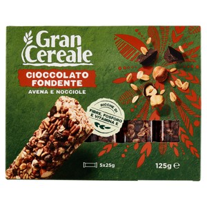 Barrette Avena, Nocciole E Cioccolato Fondente Grancereale - Foto 1