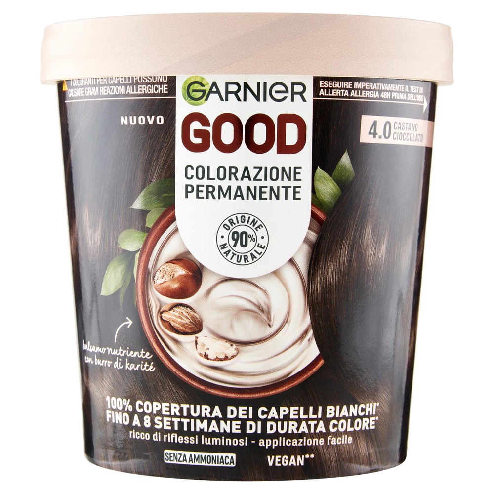 Colorazione Permanente 4.0 Castano Cioccolato Good Garnier - Foto 1