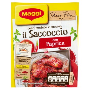 Condimento Il Saccoccio Spezie Per Pollo Paprika 1pz Maggi - Foto 1