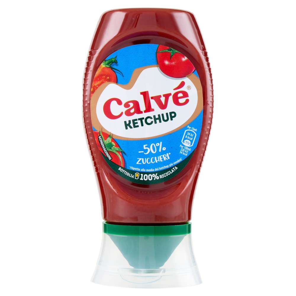 Ketchup Light Top Down 250 Ml Calvé - Foto 1