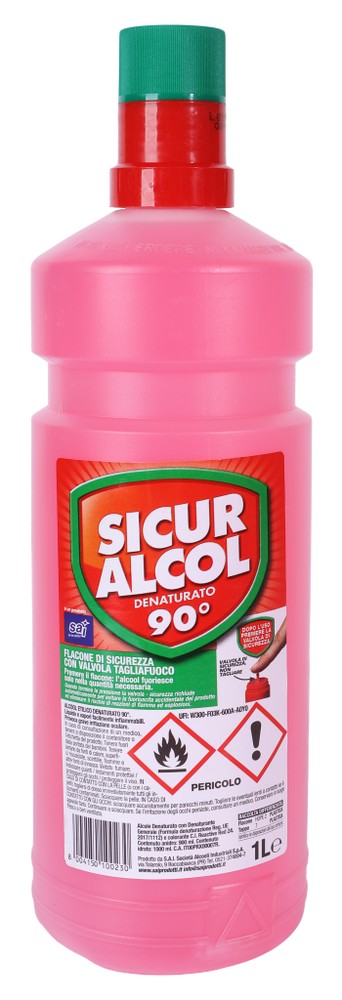 Sicur Alcol Etilico Denaturato 90 Lt 1 - Foto 1