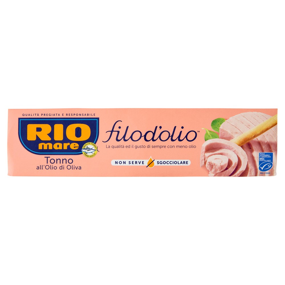Tonno All'olio Di Oliva Filod'olio 4x65g Rio Mare - Foto 1