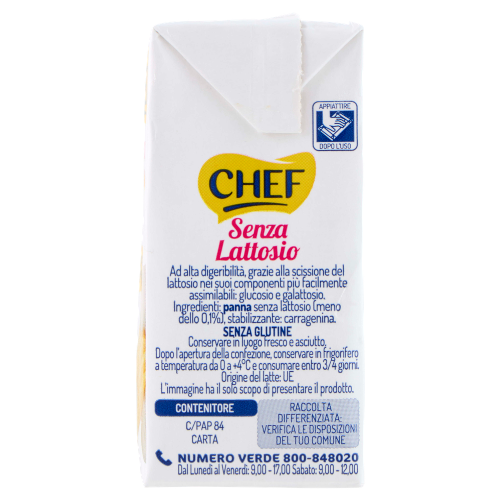 Panna Chef Senza Lattosio Parmalat - Foto 2