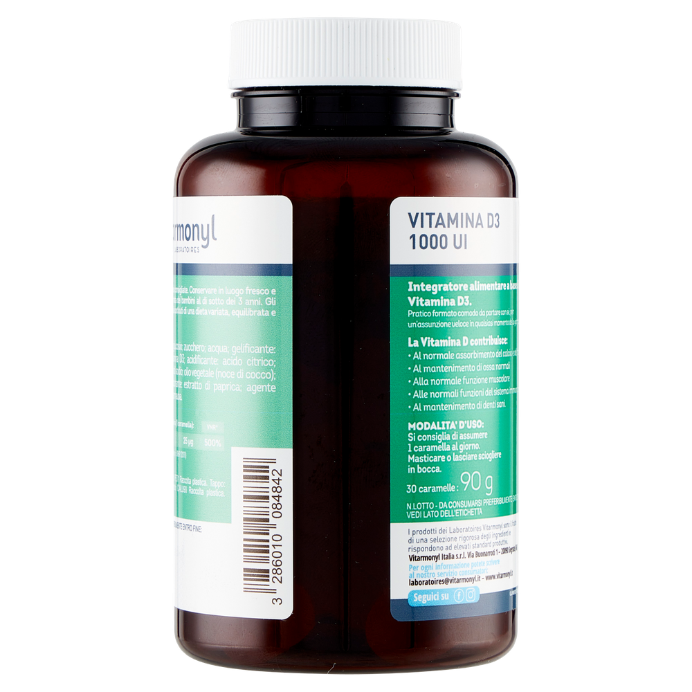 Gummies Vitamina D3 1000ui Vitarmonyl - Foto 3