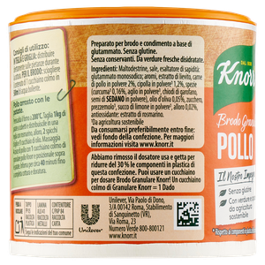 Brodo Granulare Di Pollo Senza Lattosio Knorr - Foto 2