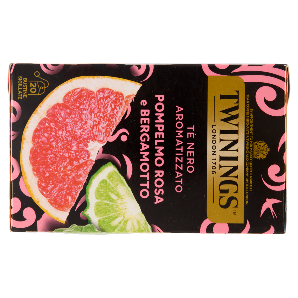 Te'nero Aromatizzato Pompelmo Rosa E Bergamotto Twinings,Conf.20 Filtri - Foto 3