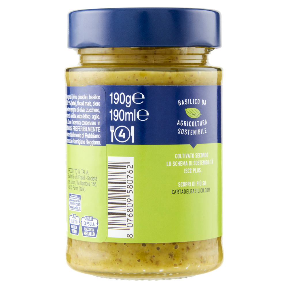 Pesto Alla Genovese Con Basilico Fresco Barilla - Foto 2
