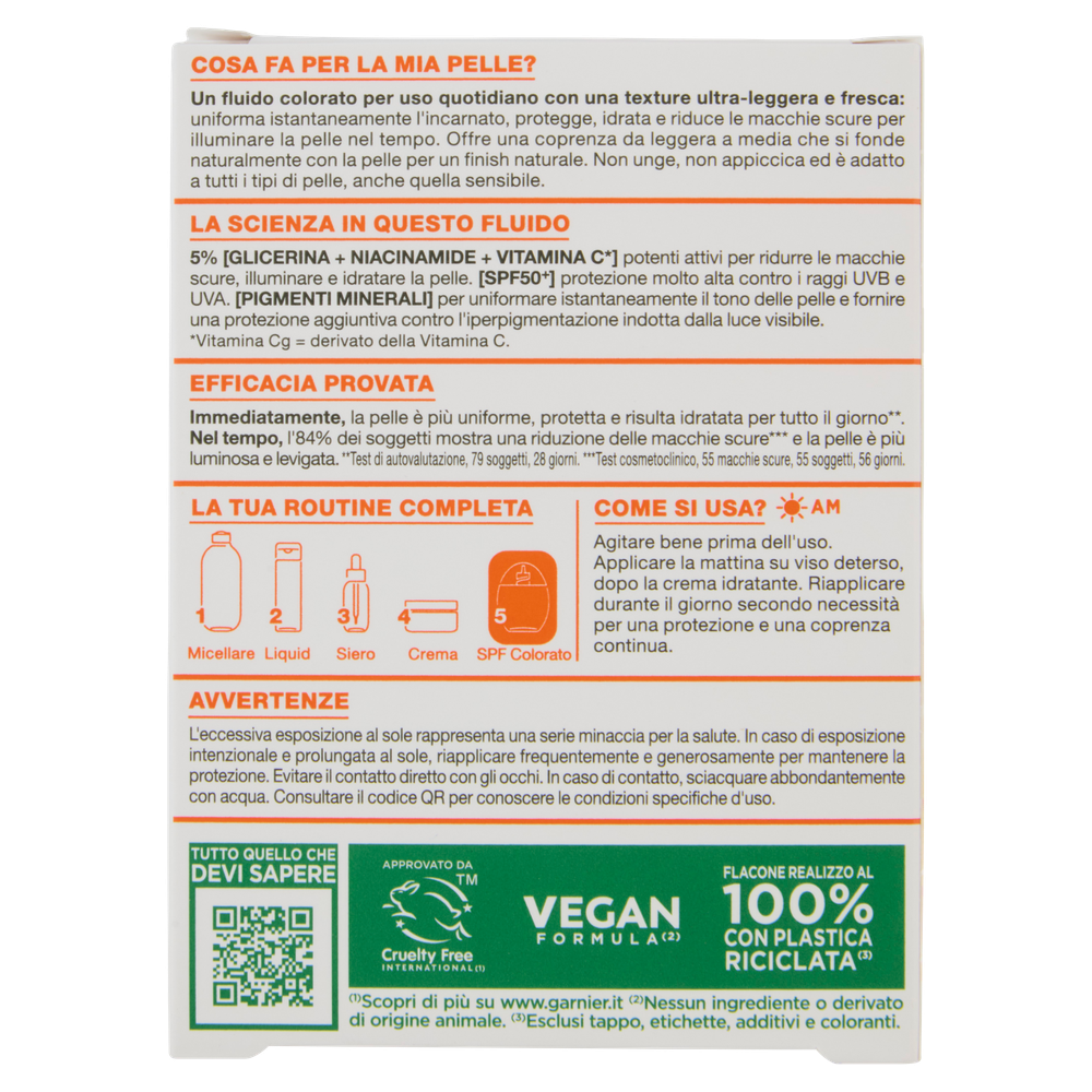 Fluido Colorato 3in1 Vitamina C Light Garnier - Foto 3
