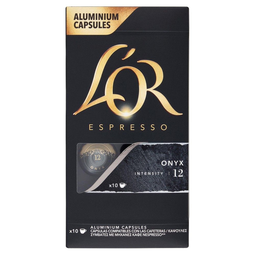 Caffè Espresso Onyx In Capsule Compatibili Nespresso 10pz L'or - Foto 1