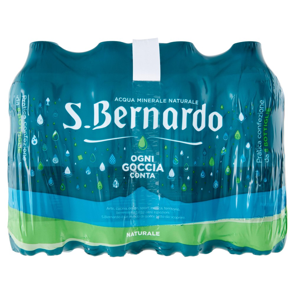 Acqua Naturale San Bernardo Ml 500x8 - Foto 1