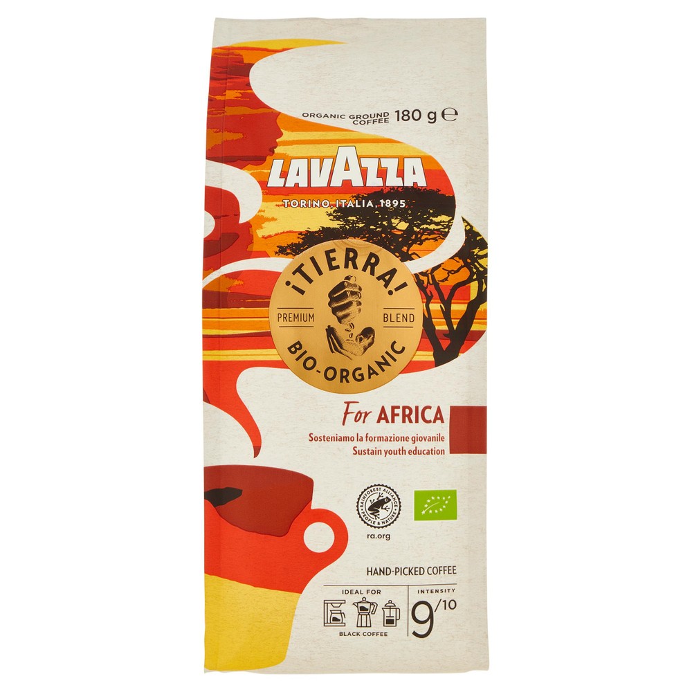 Caffe' Macinato Moka Tierra For Africa Lavazza
