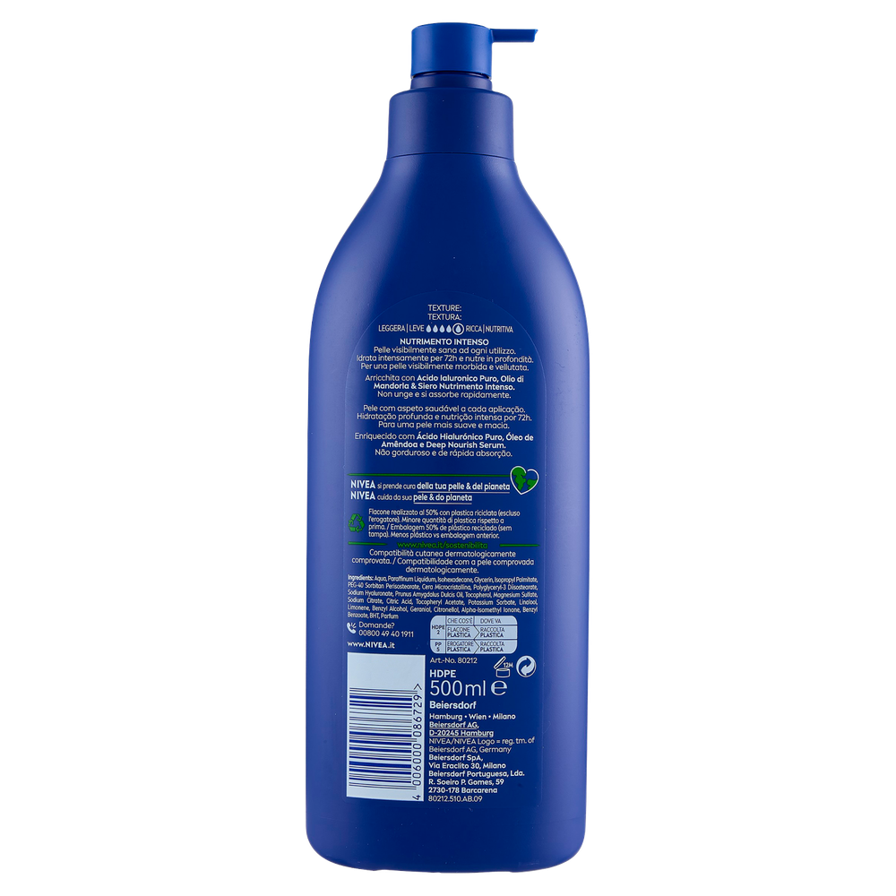 Crema Corpo Nutriente Con Pump Nivea - Foto 3