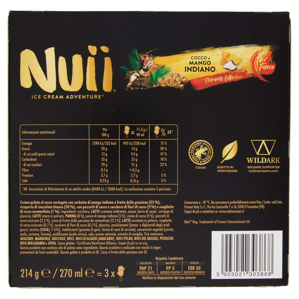Nuii Cocco E Mango Indiano 3 Da Gr. 214 - Foto 3