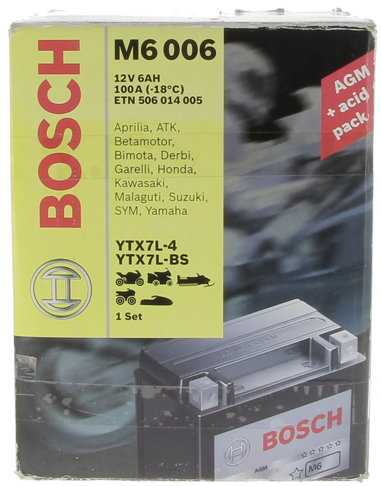 Batteria Per Moto Fa101 6ah Dx - Foto 1