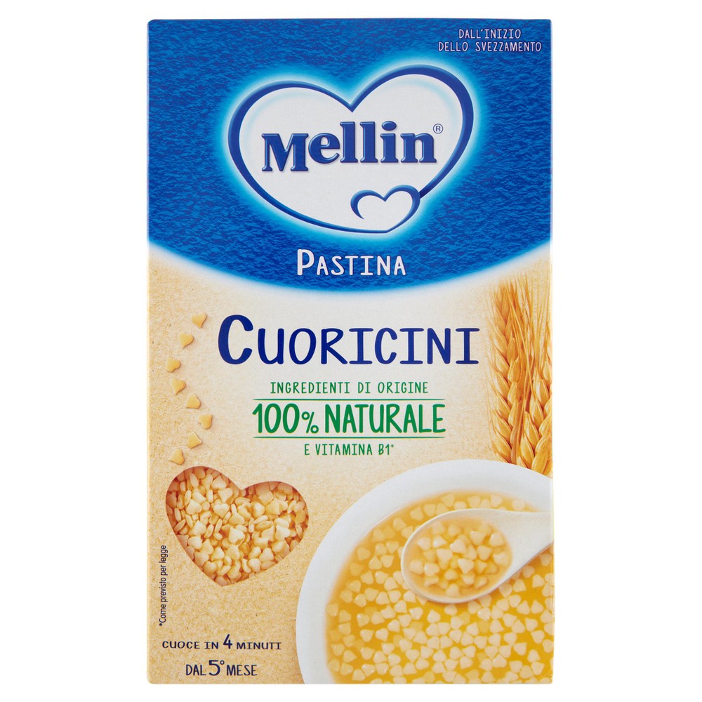 Pastina Dal 5° Mese Cuoricini Mellin - Foto 1
