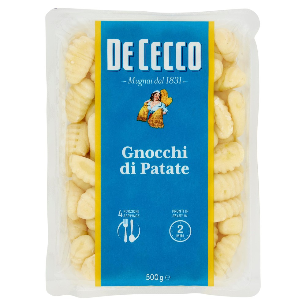 Pasta Gnocchi Di Patate De Cecco - Foto 1