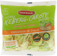 Insalata Iceberg E Carote Bennet In Busta Insalata Iceberg E Carote Bennet In Busta