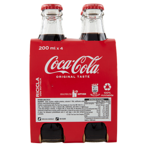 Coca Cola 4 Da Ml.200