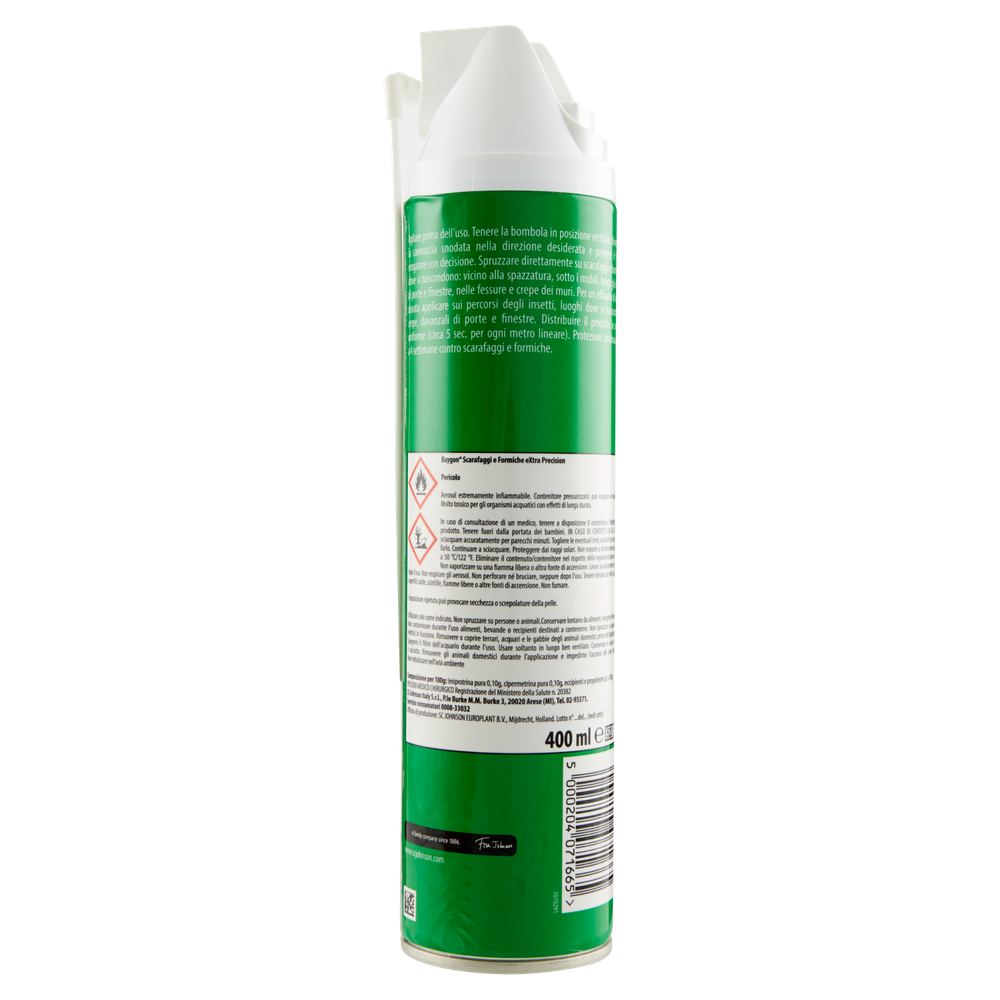 Insetticida Spray Per Scarafaggi E Formiche Baygon Extra Precision - Foto 3