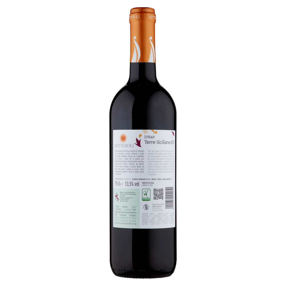 Syrah Sicilia Doc Cantine Settesoli - Foto 3