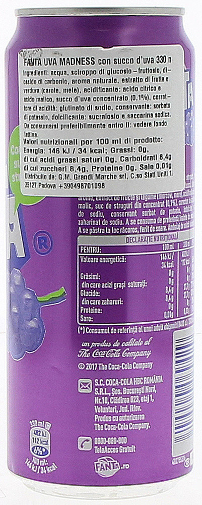 Bevanda Gassata Gusto Uva Fanta - Foto 2