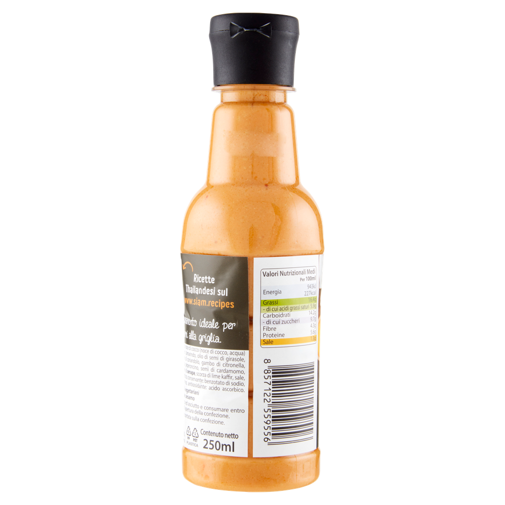 Siam Peanut Coconut Thai Satay Sauce 250 Ml - Foto 3