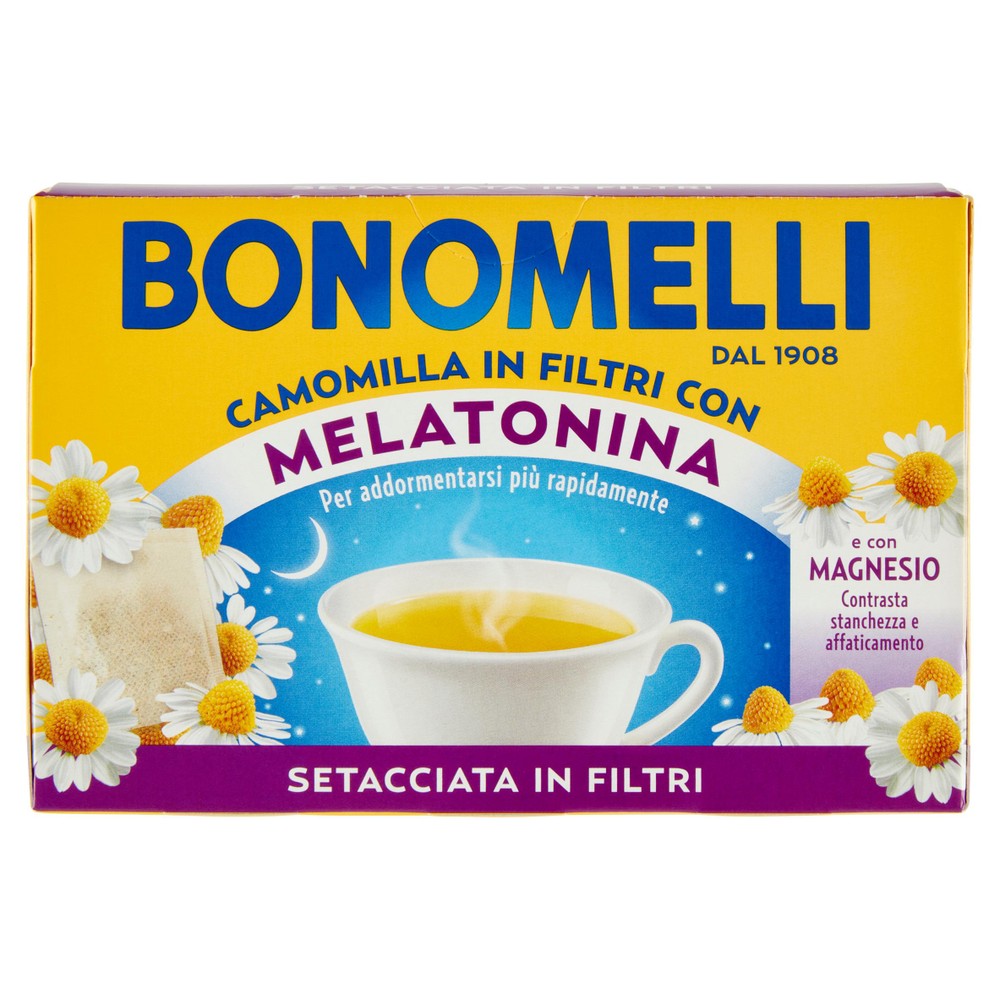 Camomilla Con Melatonina Magnesio Setacciata Bonomelli - Foto 1