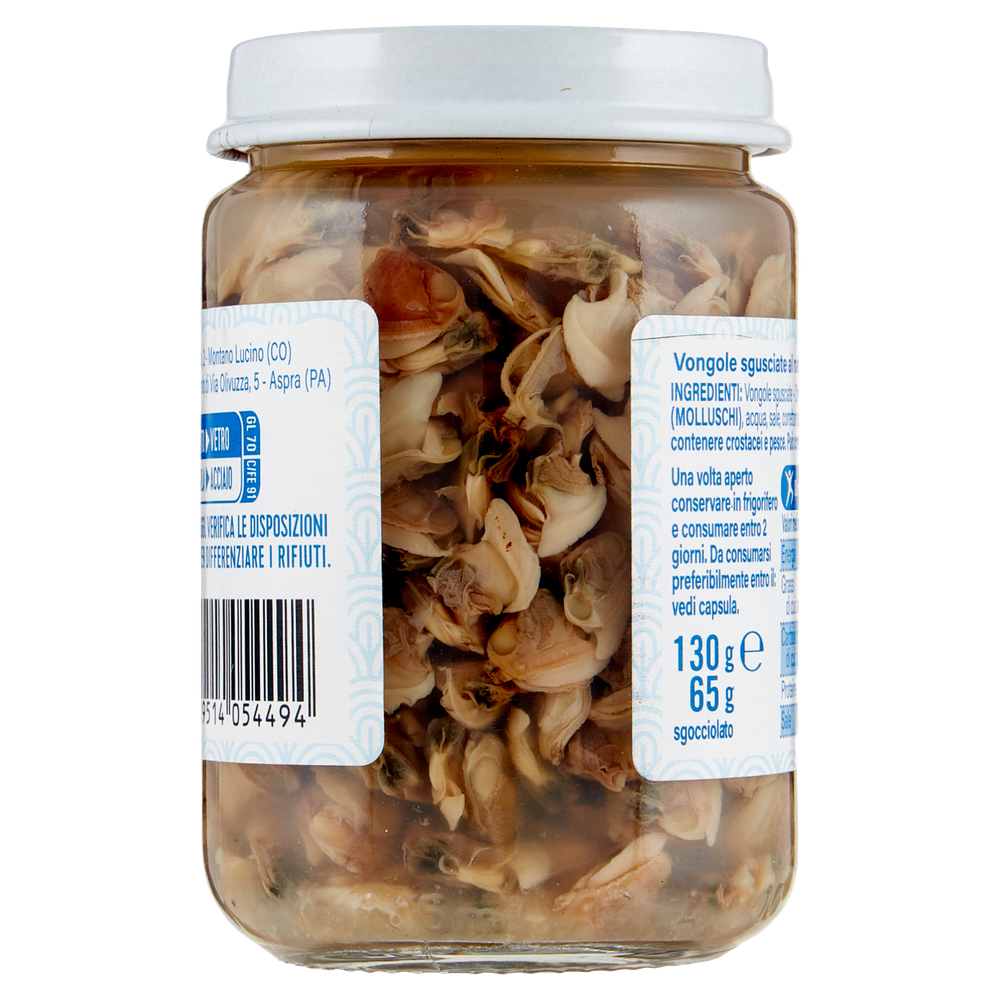 Vongole Sgusciate Al Naturale 65g Bennet - Foto 3
