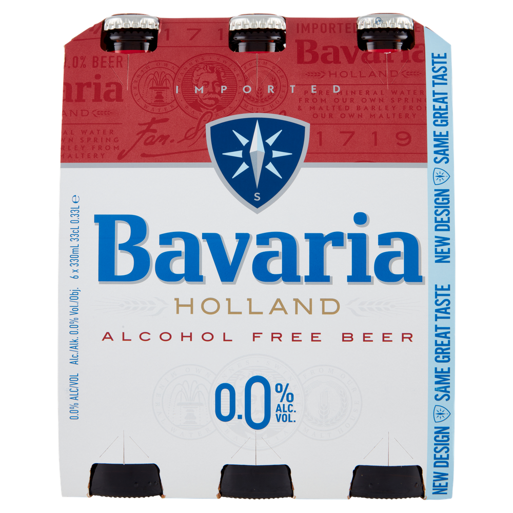 Birra Bavaria Analcolica 6 Bottiglie Da Cl.33 - Foto 3