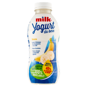 Milk Yogurt Da Bere Gusto Banana