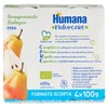 Omogeniezzato Pera Biologica 4x100g Humana