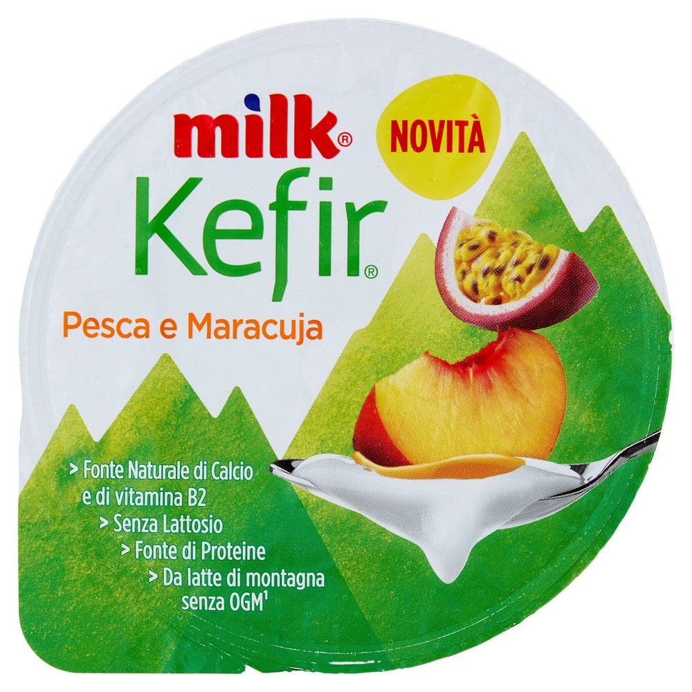 Milk Kefir Cremoso Pesca Maracuja - Foto 1