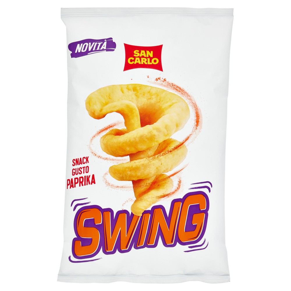 Patatine Swing Gusto Paprika Senza Glutine San Carlo - Foto 1