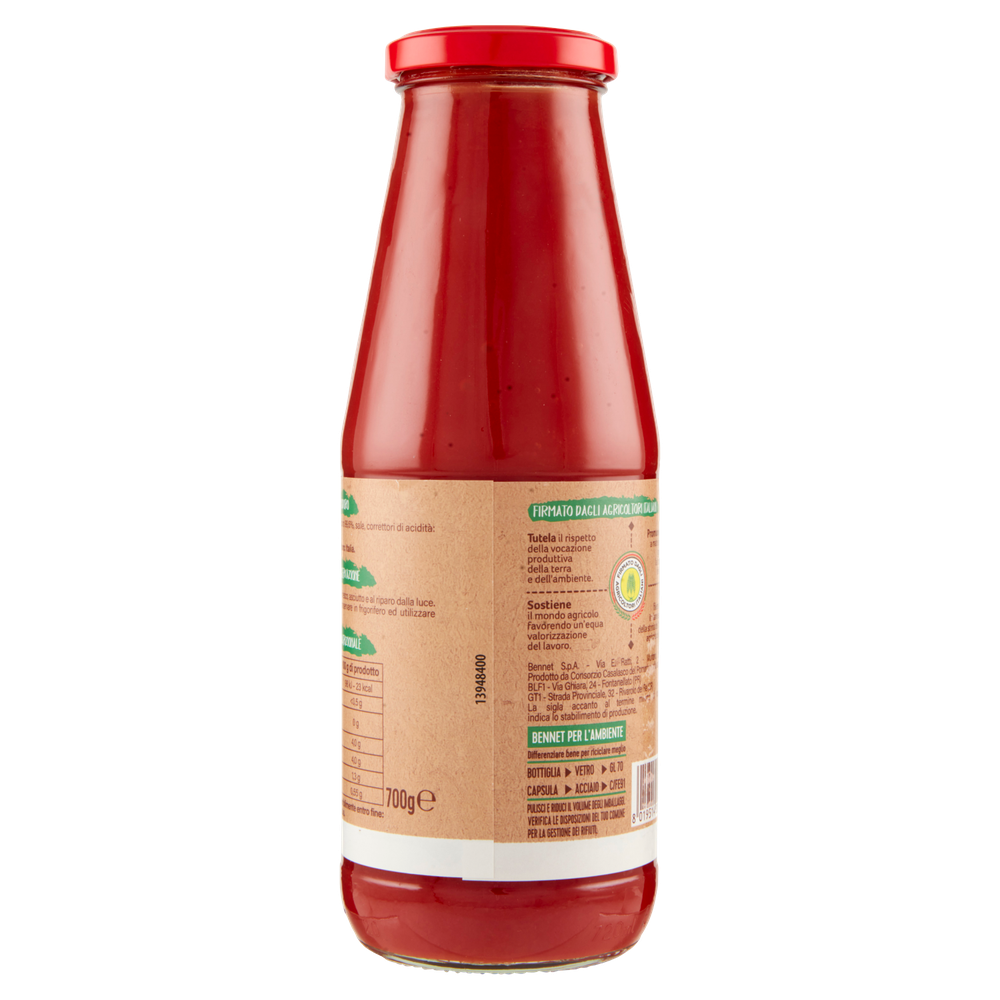 Passata Di Pomodoro Filiera Valore Bennet - Foto 3