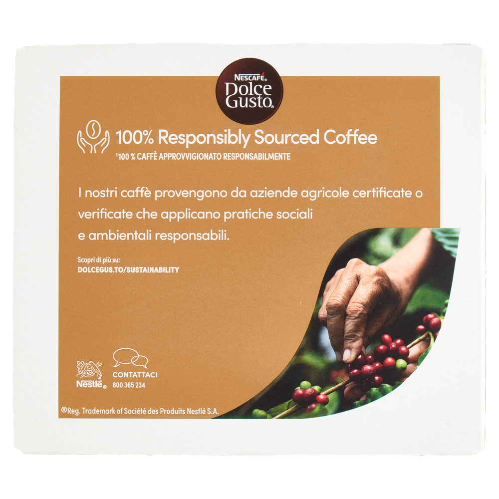 Caffè Dolce Gusto Cortado Espresso Macchiato Capsule 30pz Nescafé - Foto 3