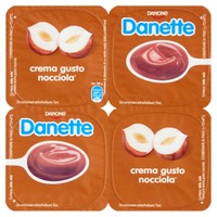 Danette Crema Dessert Nocciola X4 Danone