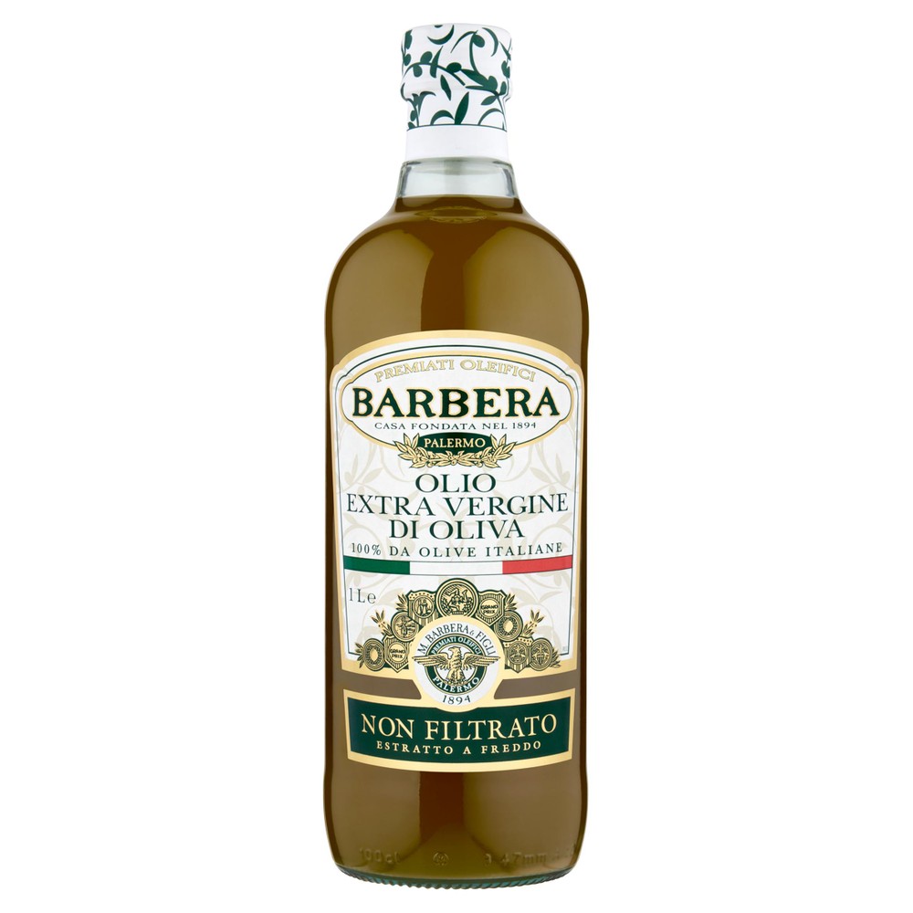 Olio Extra Vergine Di Oliva 100% Italiano Non Filtrato Barbera - Foto 1