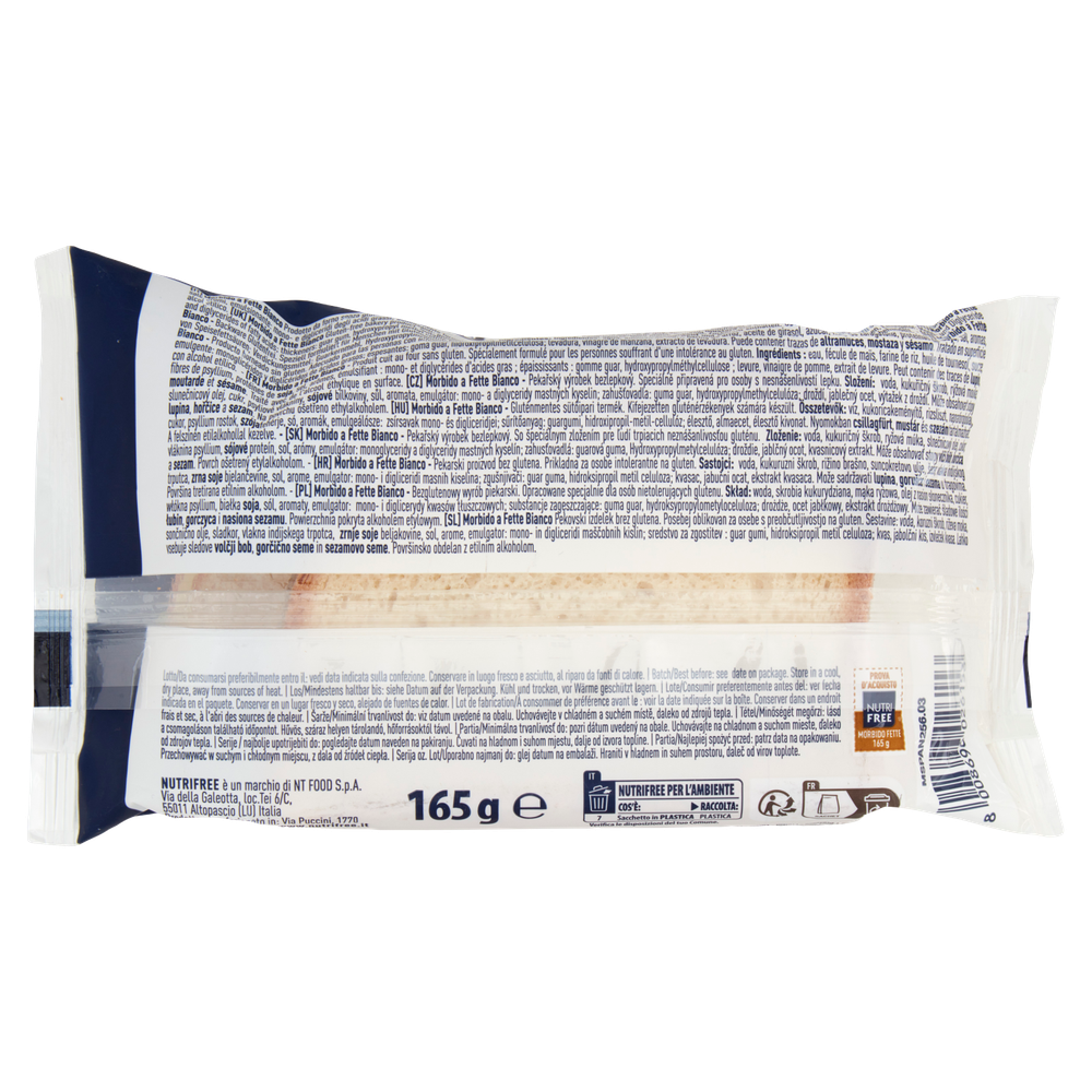 Pane Morbido A Fette Bianco Senza Glutine Nutri Free - Foto 3