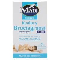Brugiagrassi Thermogen Notte Matt&Diet 30 Compresse Brugiagrassi Thermogen Notte Matt&Diet 30 Compresse