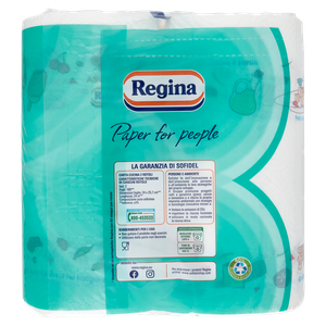 Carta Cucina Asciugatutto 2x Maxi Rotoli 2 Veli Asciugoni Regina - Foto 3