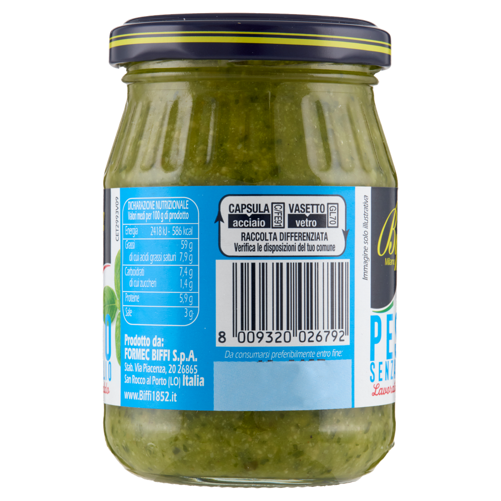 Pesto Senza Aglio Che Sugo! Biffi - Foto 2