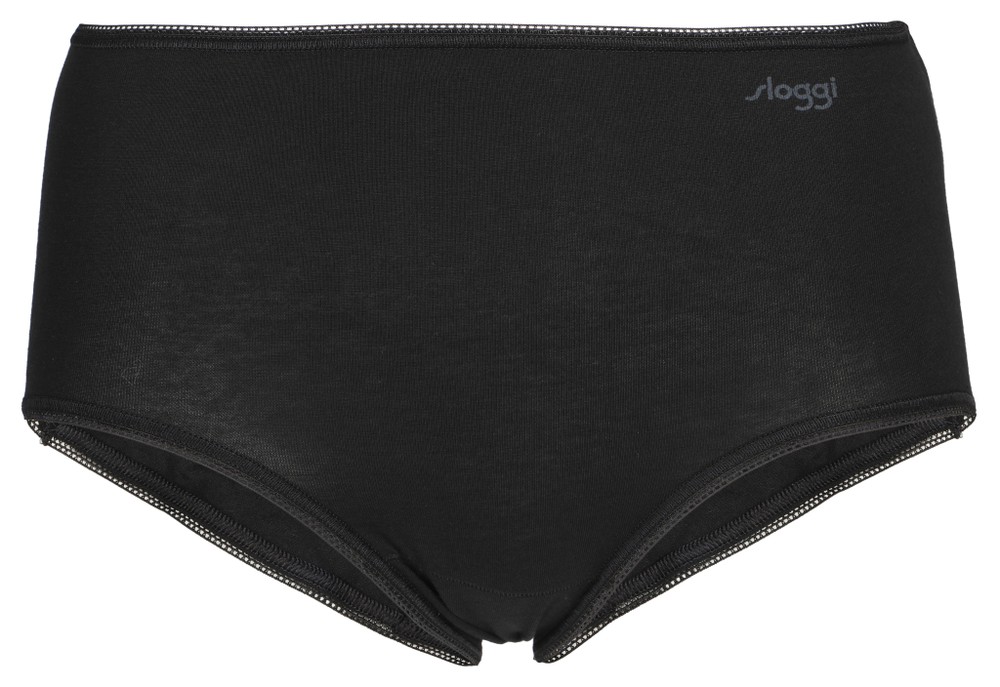 Slip Midi Donna Linea Pure Comfort XL Nero Sloggi - Foto 1